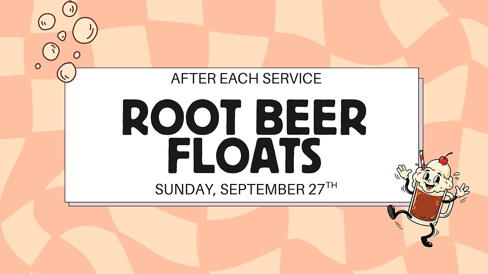Root Beer Float Sunday