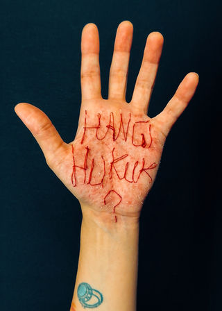 Elimden Geldiği Kadar, Tek Kanallı Video & Ses; Performatif Nakış Süreci, 01:00 (döngü), 2025