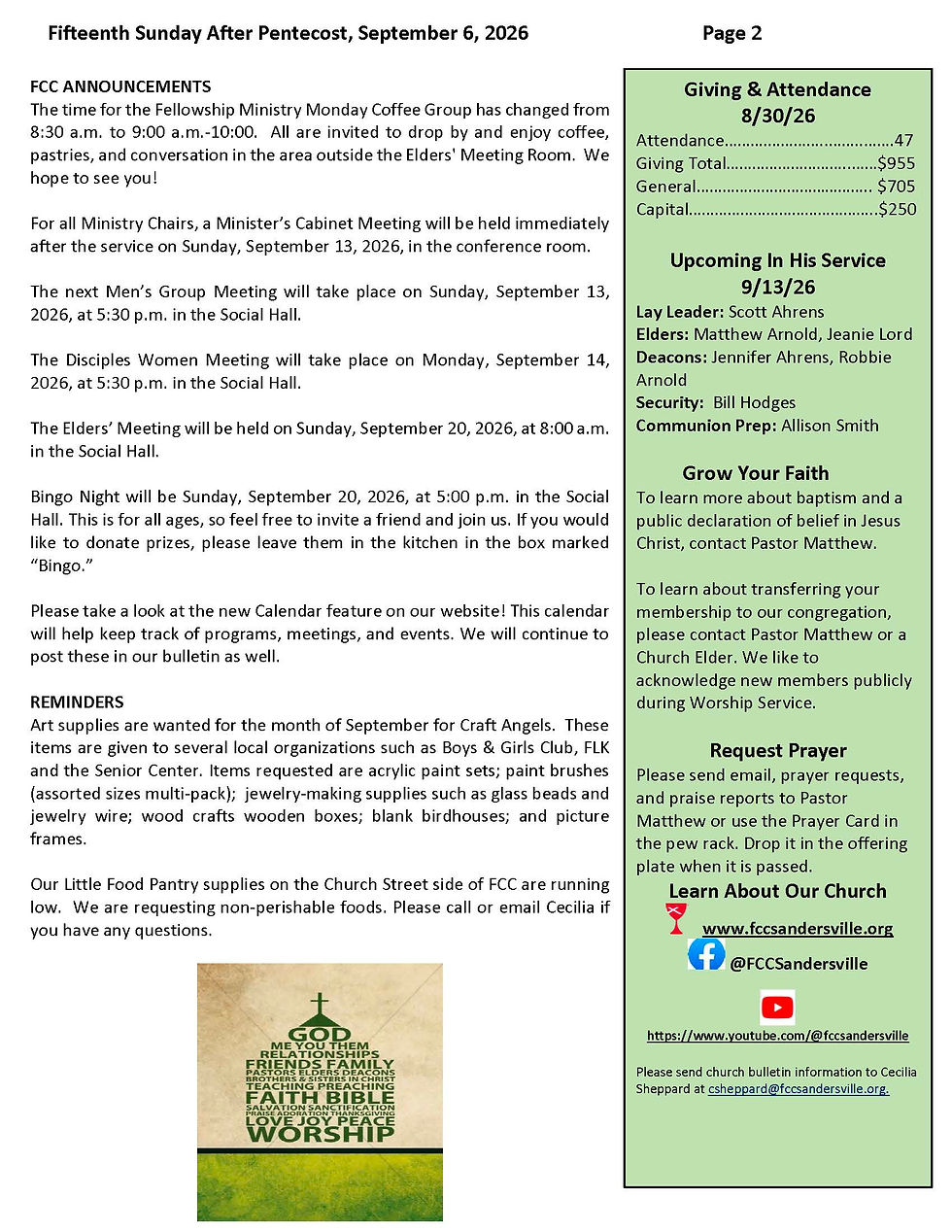 September 6, 2026 Bulletin_Page_2