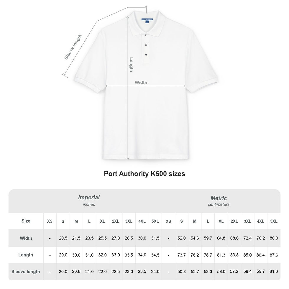 Thumbnail: Embroidered 'Gentlemans Oasis' Black Polo Shirt