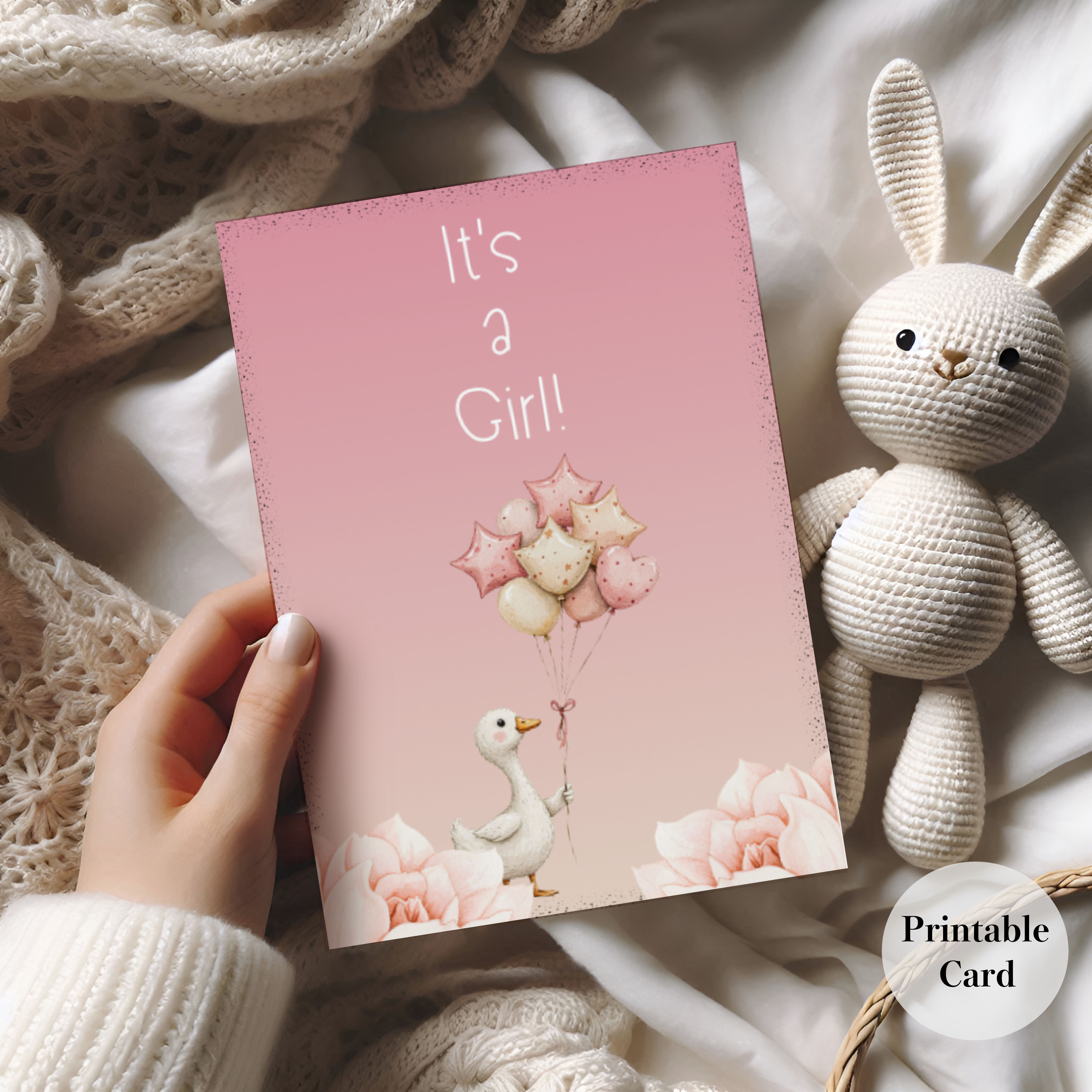 Baby Girl (Editable Digital Product)