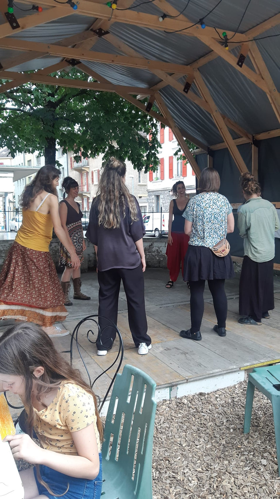 Atelier collectif - La Cour de l'Avenir - la Suisse rêve éveillée