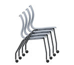 EN Roll Chairs shown stacking