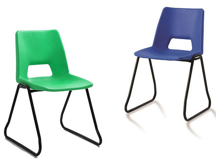 Advanced Skid Base Poly Chairs