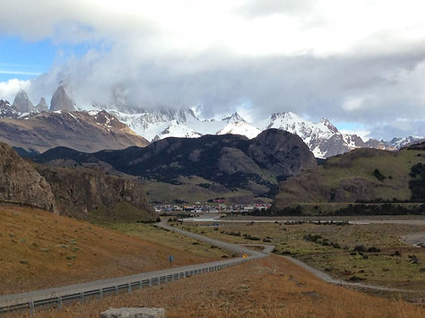 chegada em El Chaltén - expedição troller
