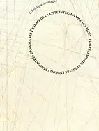 Relecture et correction de Extrait de la liste interminable des lieux.._