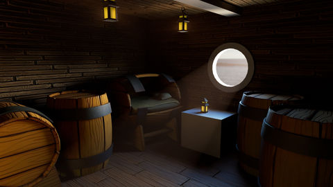 Work in Progress Image of Barrell Bed Environment
