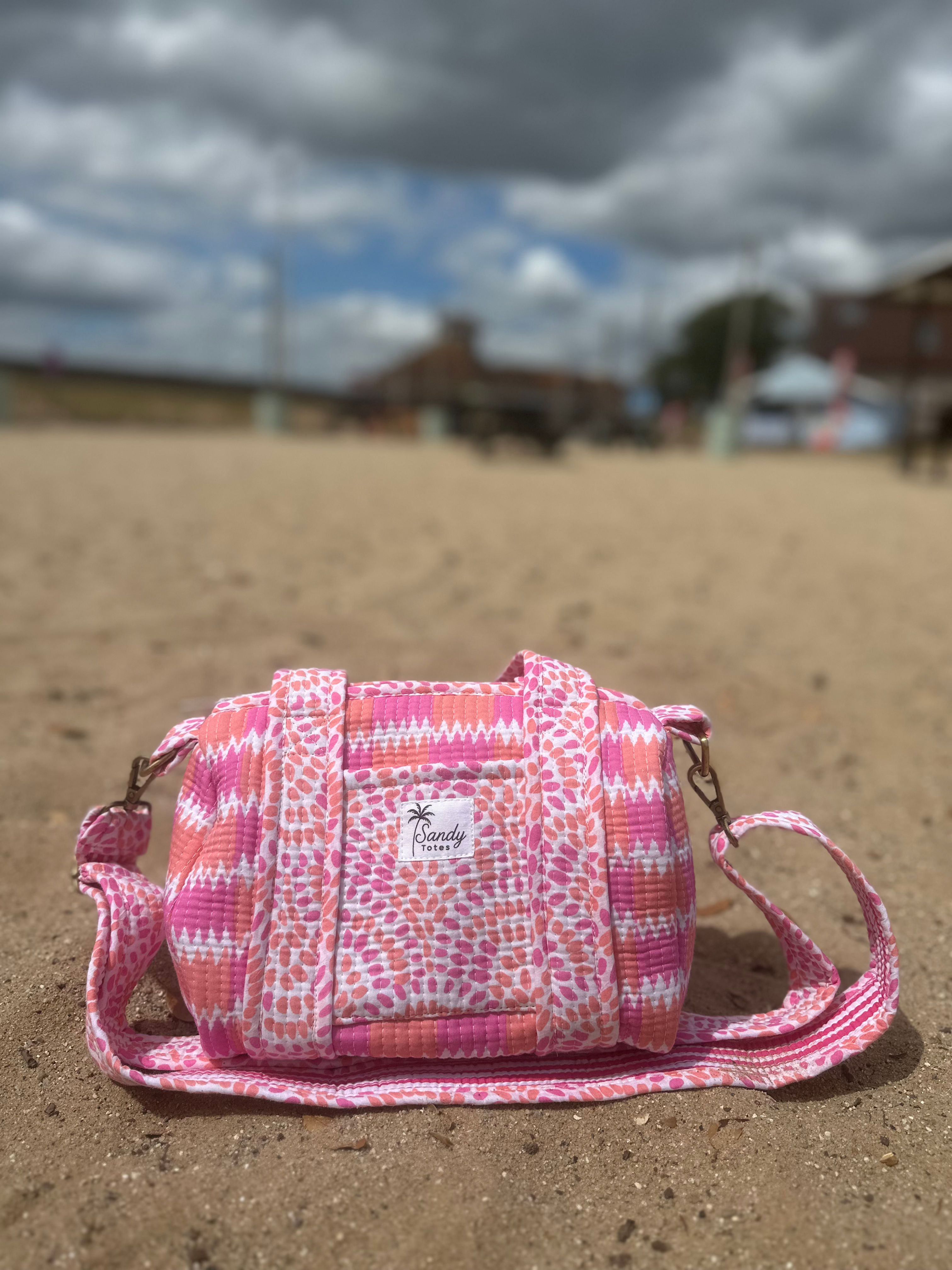 Peach Spritz Mini Duffel