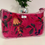 Thumbnail: The Velvet Luna Midi Bag In Hot Pink Floral
