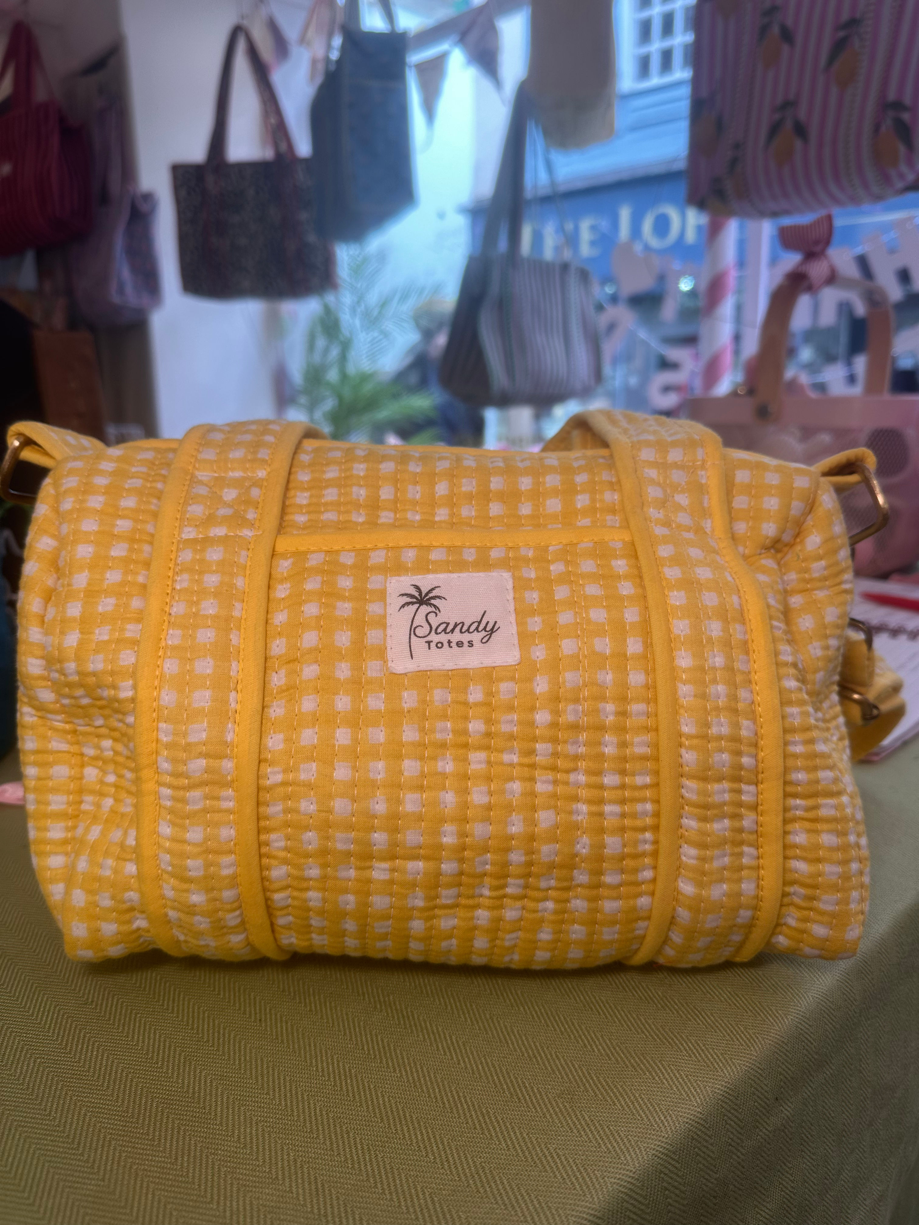 Buttercup Mini Duffel With Adjustable Cross Body Strap 