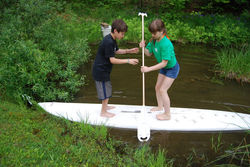 At peace with each other.