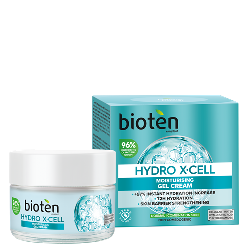 Hydro X∙Cell Moisturising Gel Cream 72H Hydration by Bioten Cosmetics
