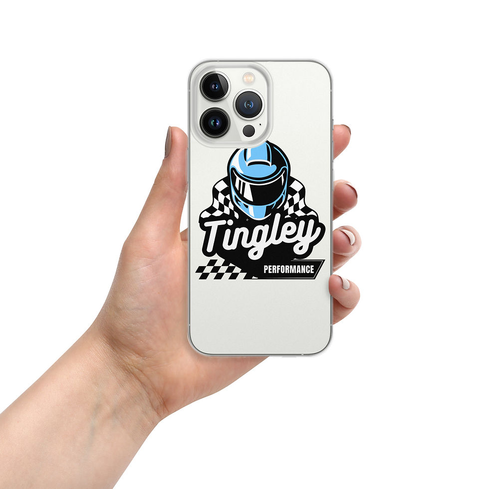 Thumbnail: Hand holding iPhone case: Tingley Performance
