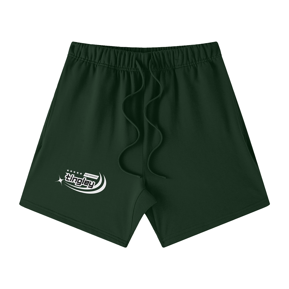 Thumbnail: Dark green GLOW KINGZ shorts