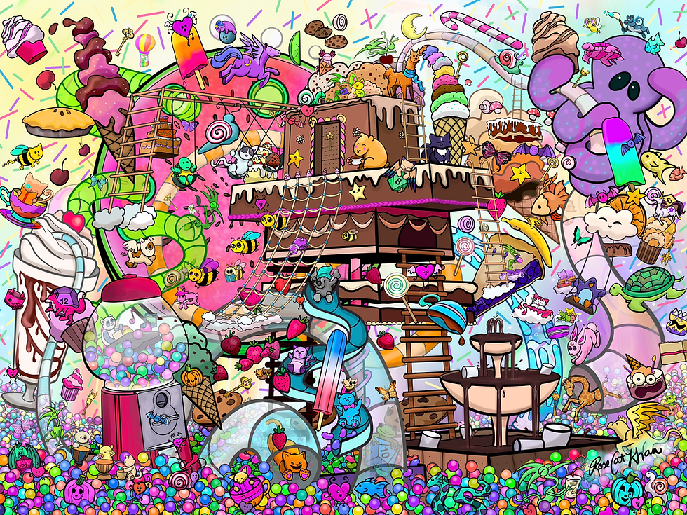 Thumbnail: USA Jigsaw Nationals Sweet Playground 500Piece