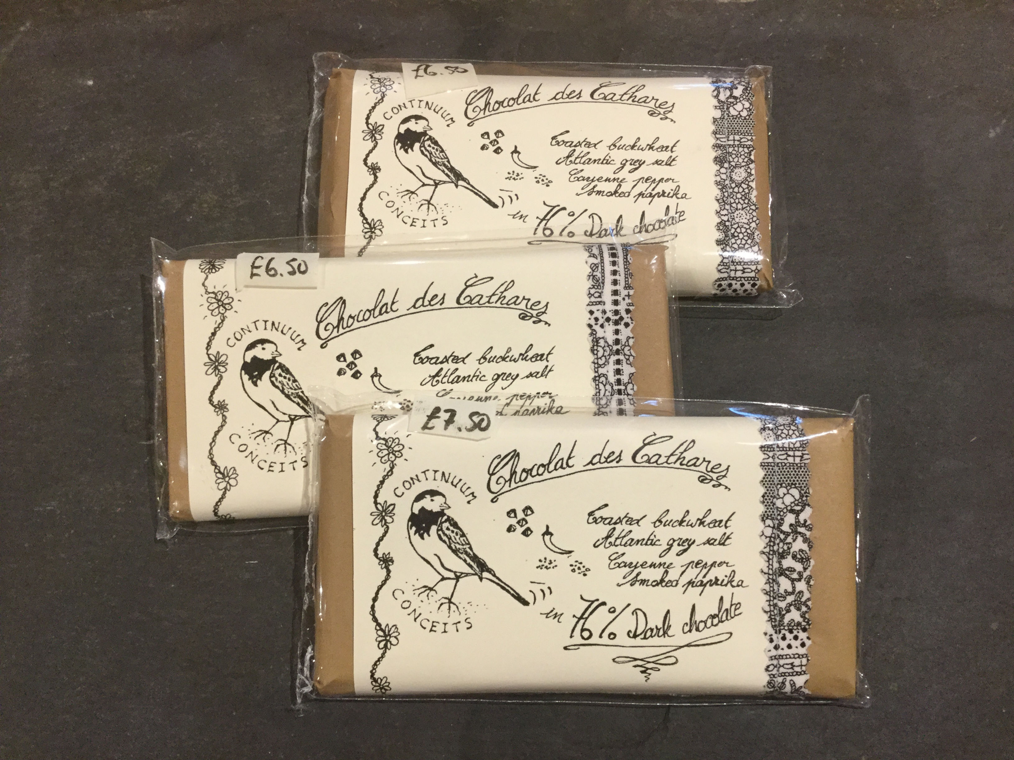 Chocolat des Cathares – chilli spiced buckwheat chocolate