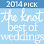 The Knot Best of Weddings award 