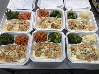 Arranged Food and Objects