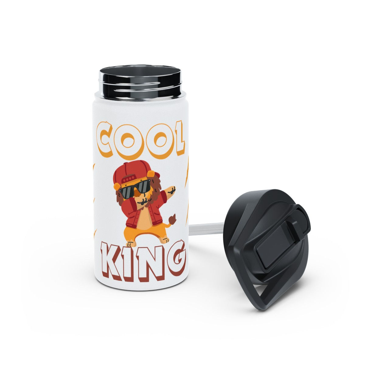 Cool King Stainless Steel Water Bottle, Standard Lid