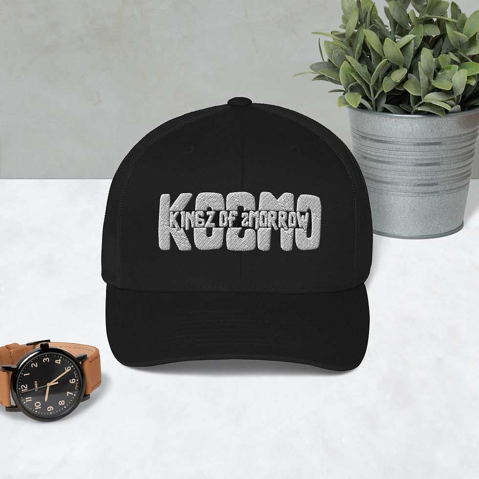 KO2MO Retro Trucker Hat | Yupoong 6606