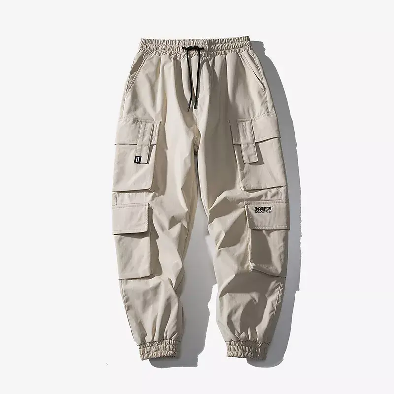 Thumbnail: Oversized Harem Jogger Cargo Pants for Men
