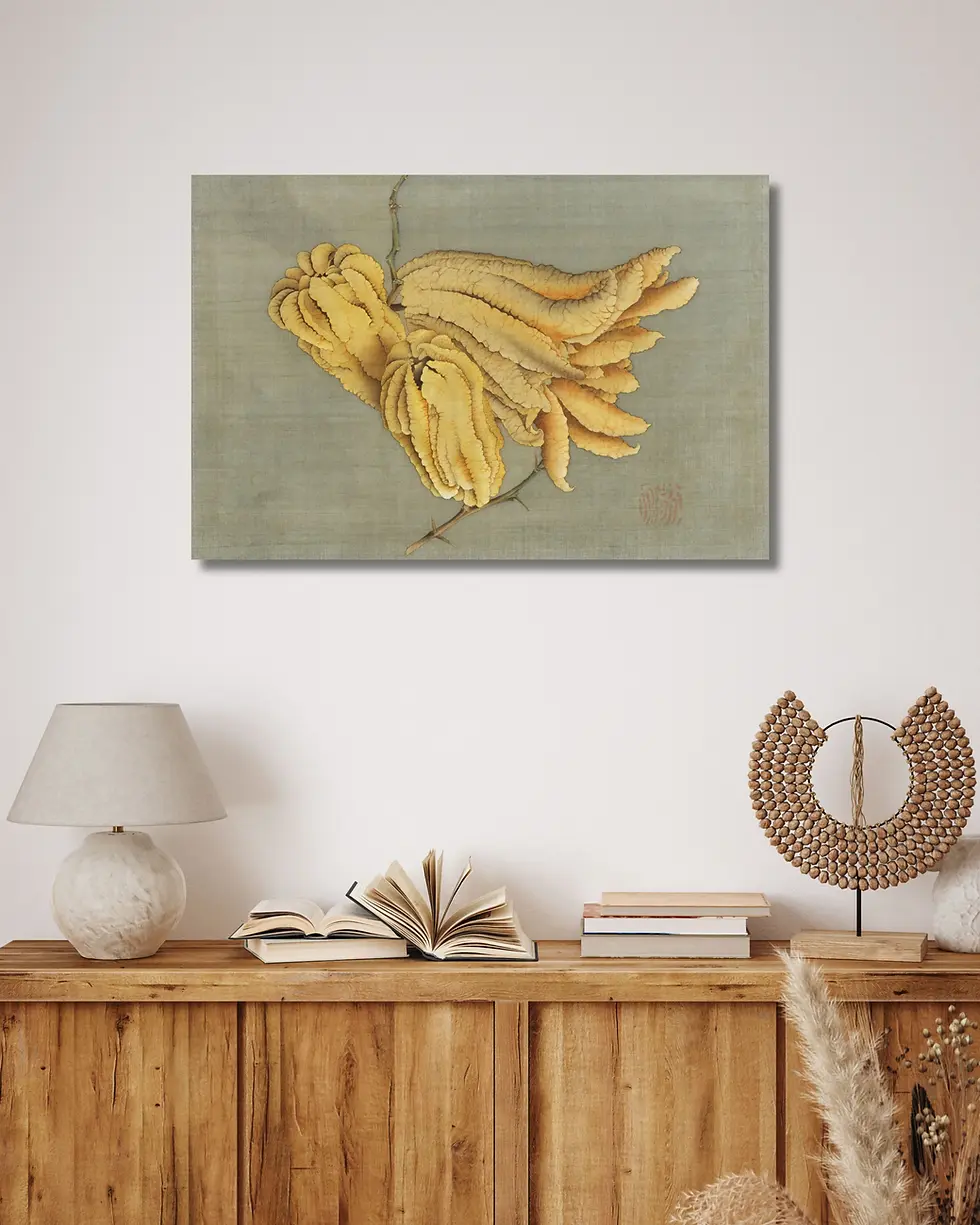 Thumbnail: Buddha’s Hand Citron Study (c. 1832) – Katsushika Hokusai