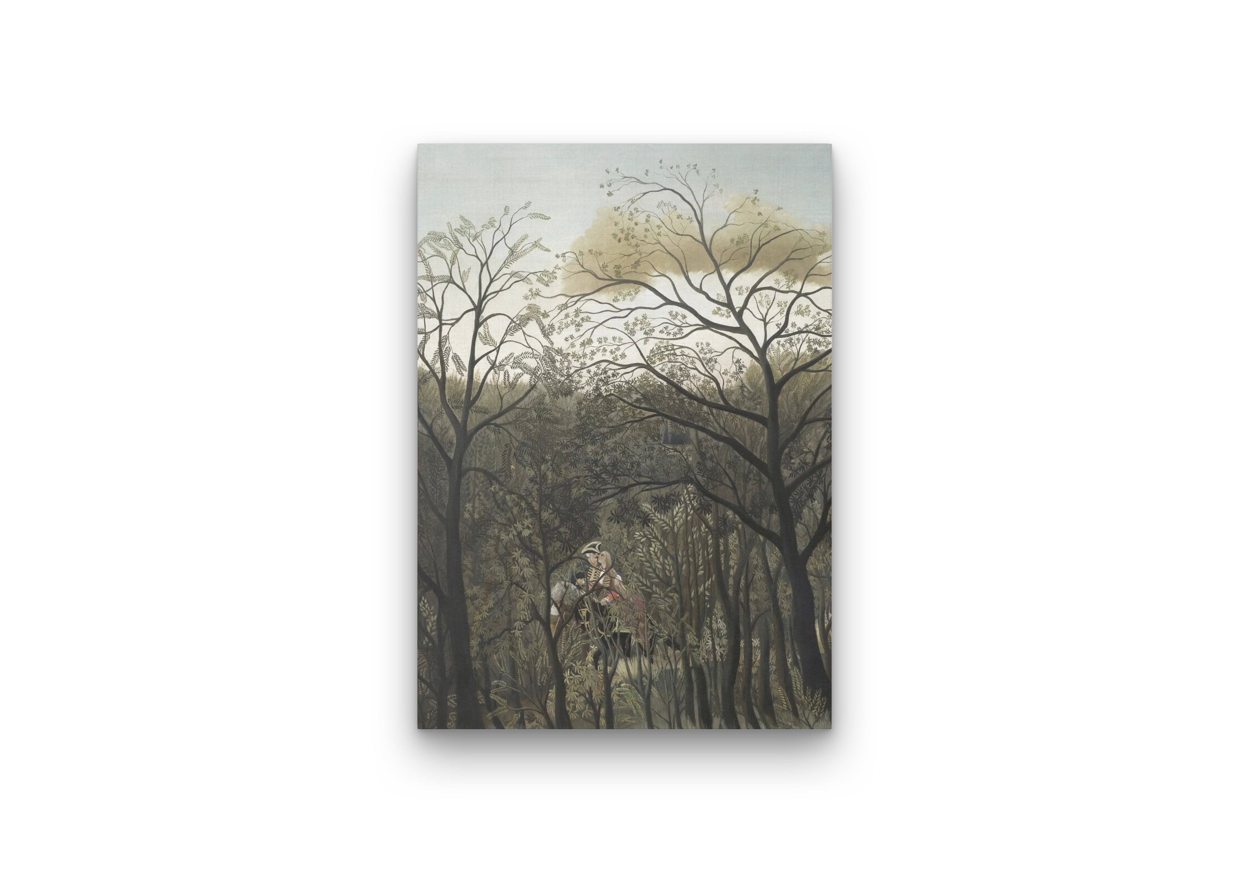 Rendezvous in the Forest (1889) by Henri Rousseau