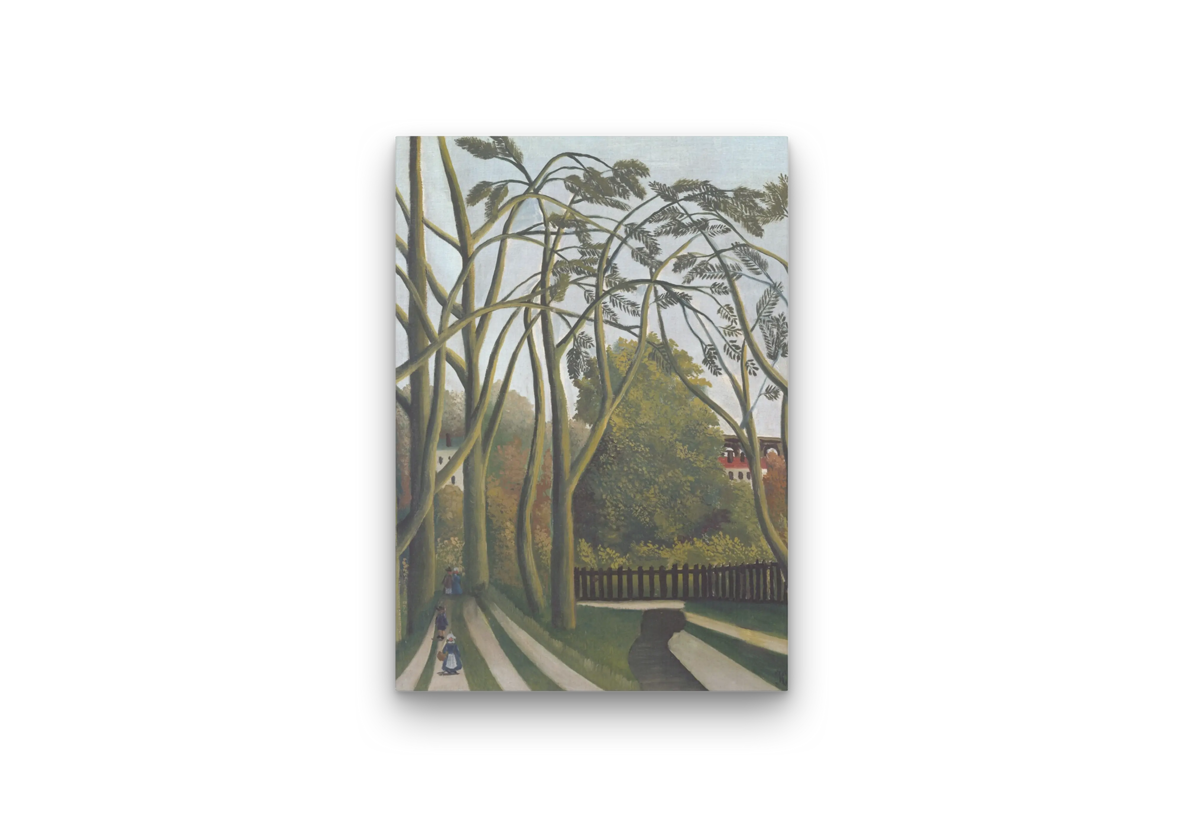 The Banks of the Bièvre near Bicêtre (1908–1909) – Henri Rousseau