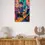 Thumbnail: Abstract Portrait Wall Art Canvas Print for Bold Modern Interiors