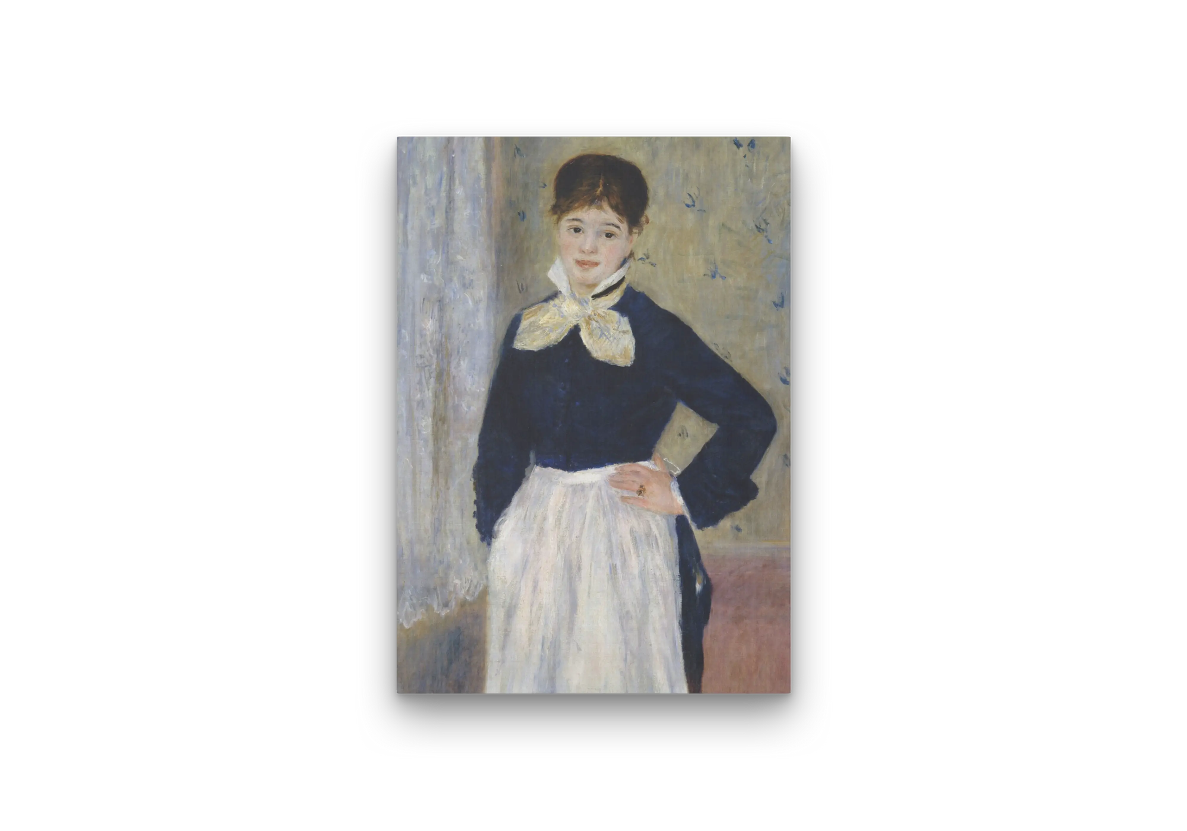 A Waitress at Duval’s Restaurant 1875 Art Print – Pierre Auguste Renoir