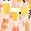 Thumbnail: Champagne Celebration Wall Art Canvas Print for Modern Living Spaces