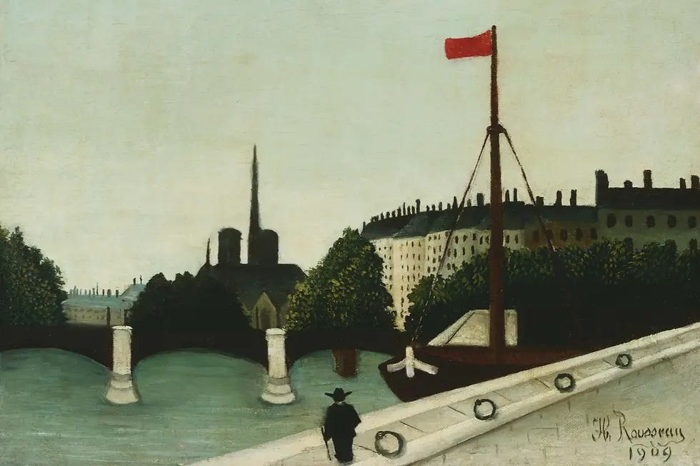 Thumbnail: Notre Dame (1909) by Henri Rousseau