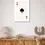 Thumbnail: Ace of Spades Minimal Wall Art Canvas Print for Contemporary Home Décor