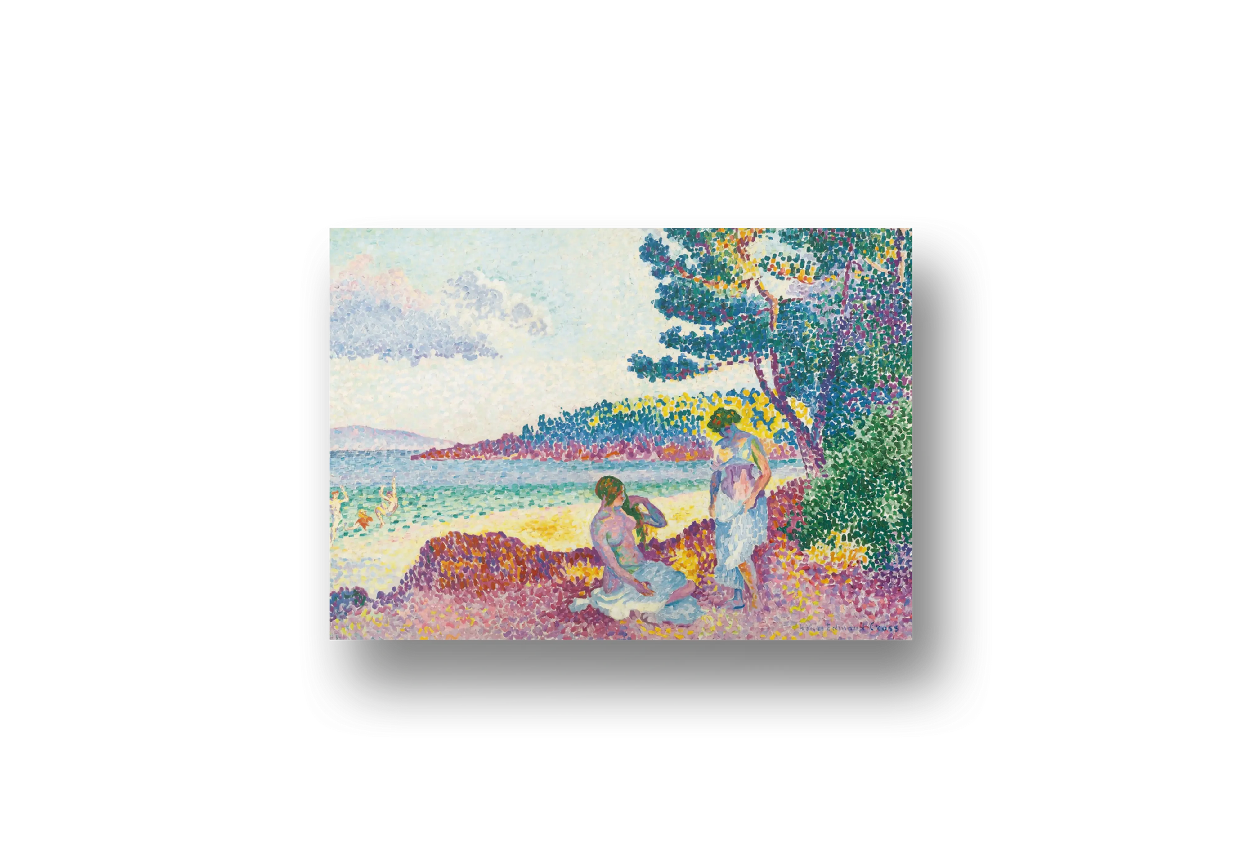 Baigneuses 1906 Neo-Impressionist Bathers – henri-edmond cross