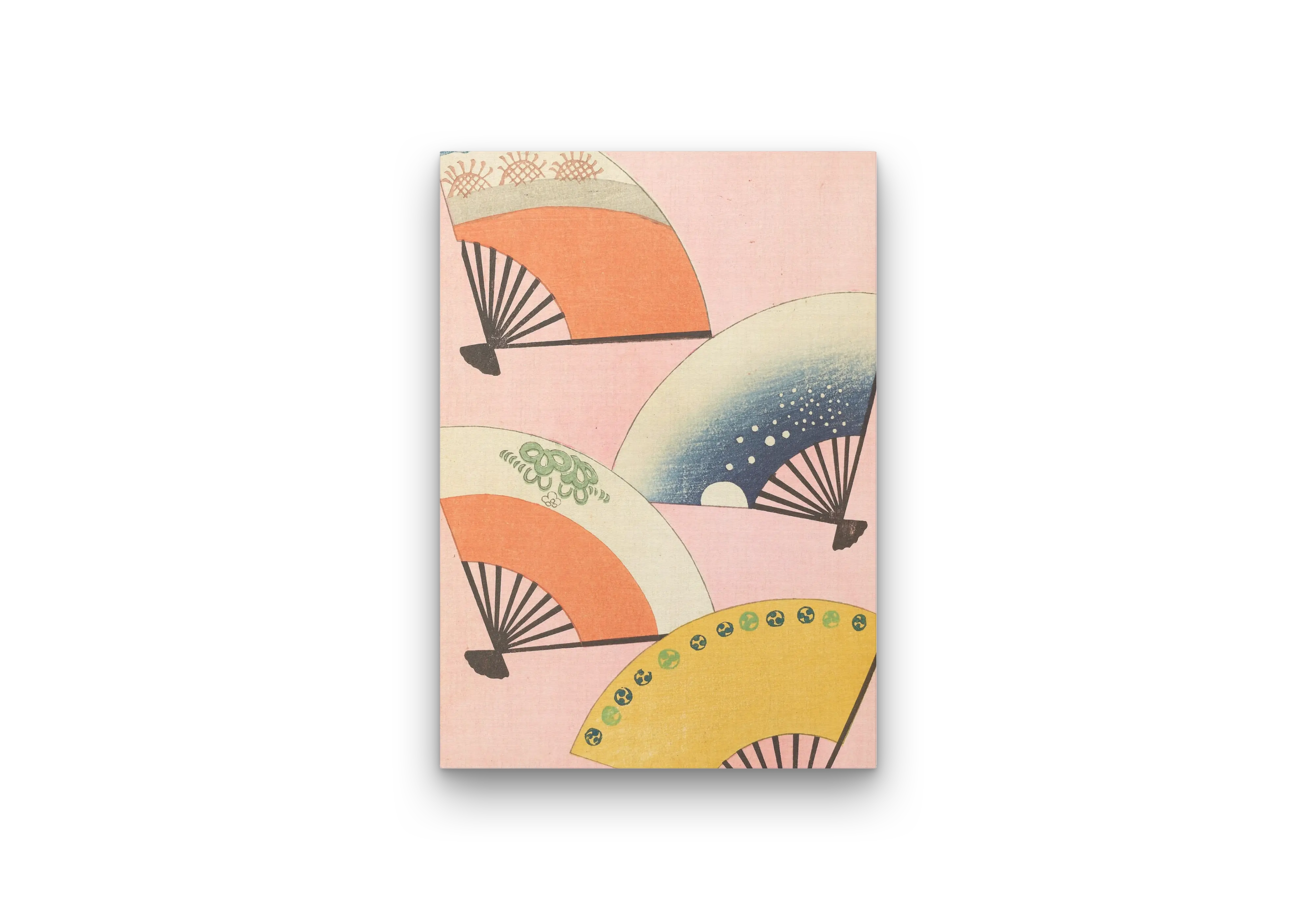 Traditional Japanese Folding Fan Pattern Print 1901 – Korin Furuya