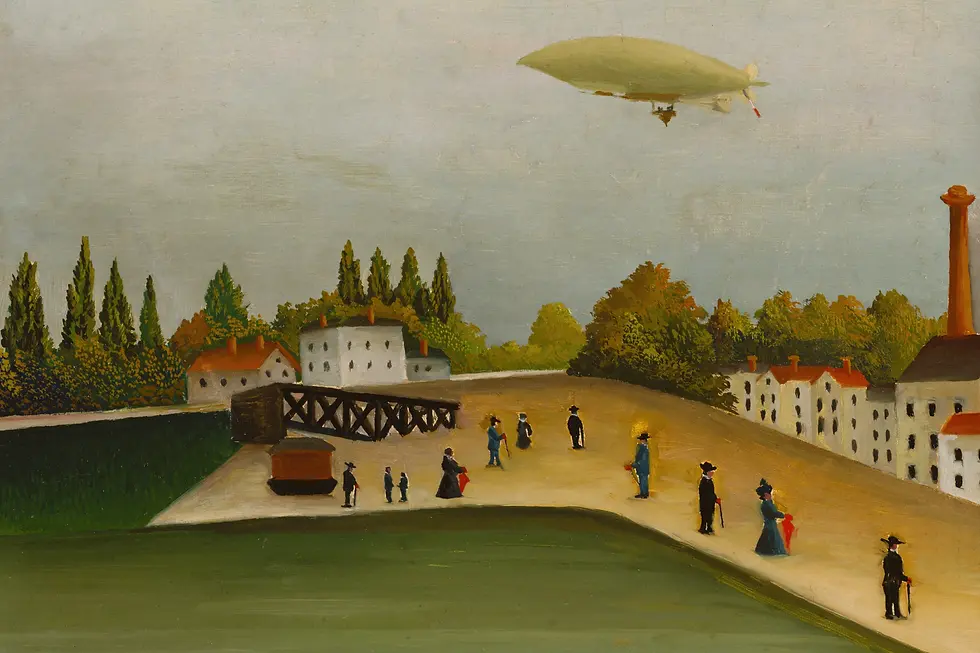 Thumbnail: Quai d’Ivry (circa 1907) by Henri Rousseau