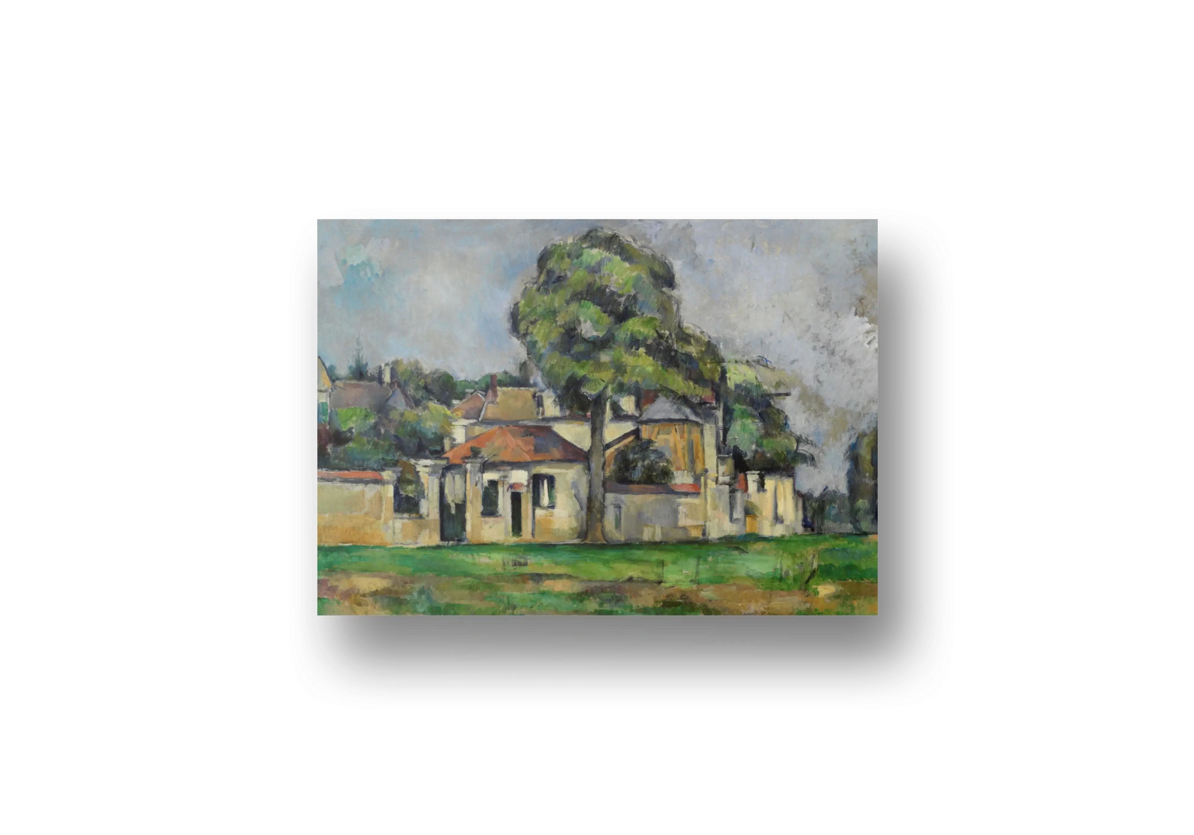 Banks of the Marne circa 1888 Post Impressionist Landscape