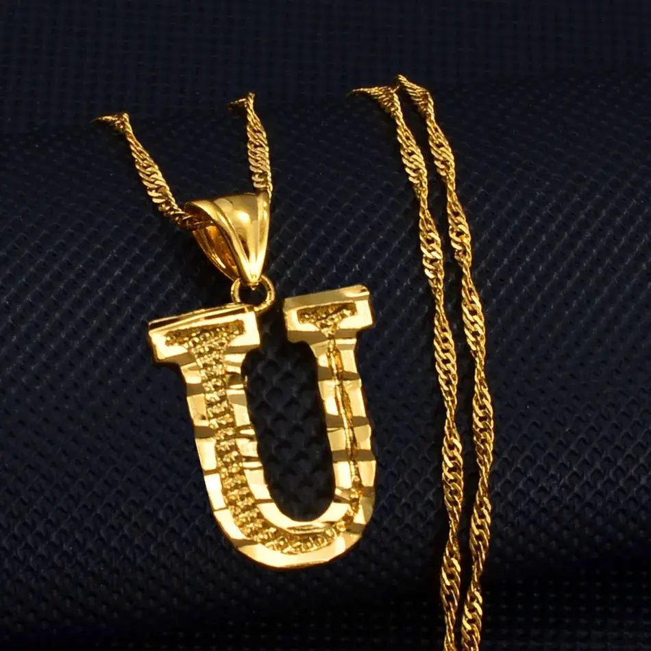 縮圖：Anniyo A-Z 字母項鍊  A-Z Letters Necklaces