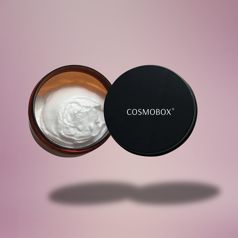 COSMOBOX 男士臉部保濕霜 含紅花油摩洛哥堅果油蘆薈 輕盈不油膩夜間補水