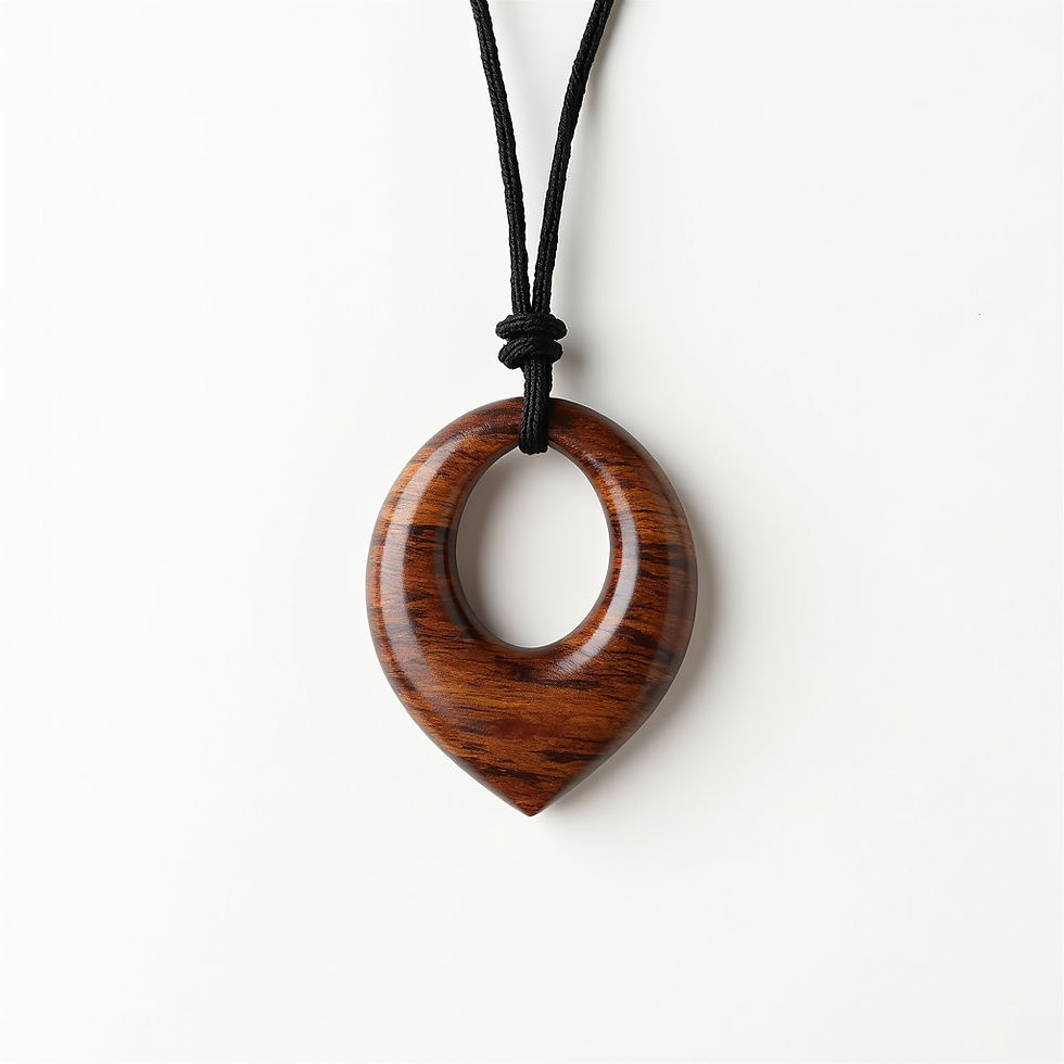 Handcrafted Hei Matau Pendant