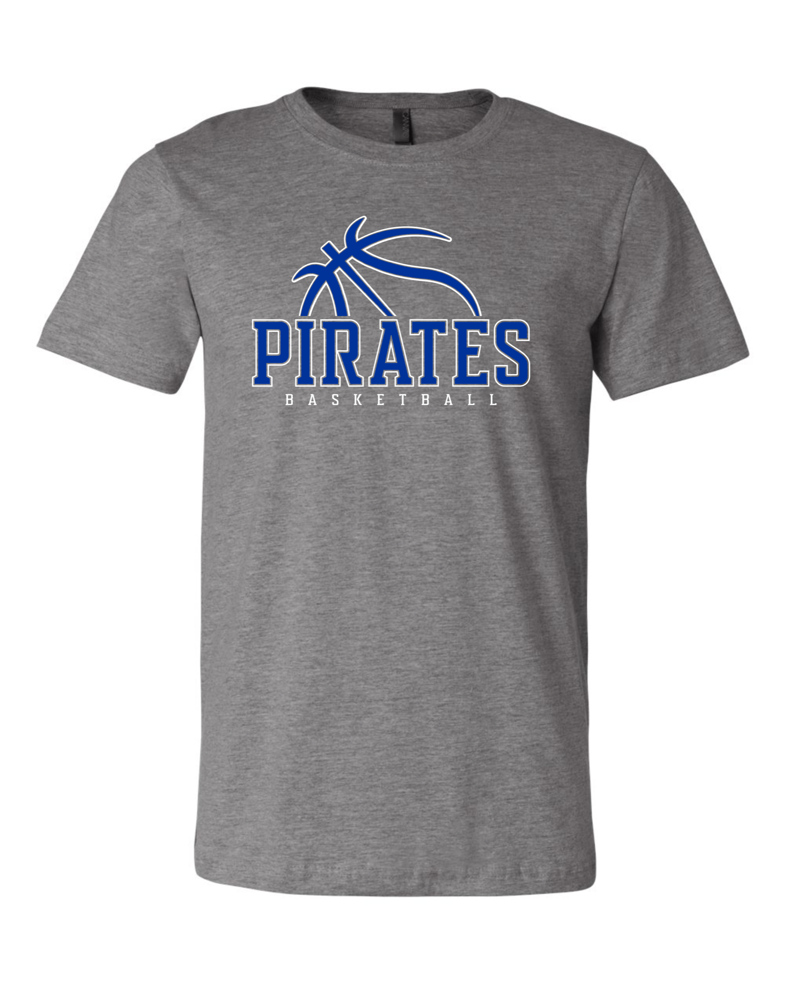 "Pirates Basketball" Youth Short Sleeve Tee