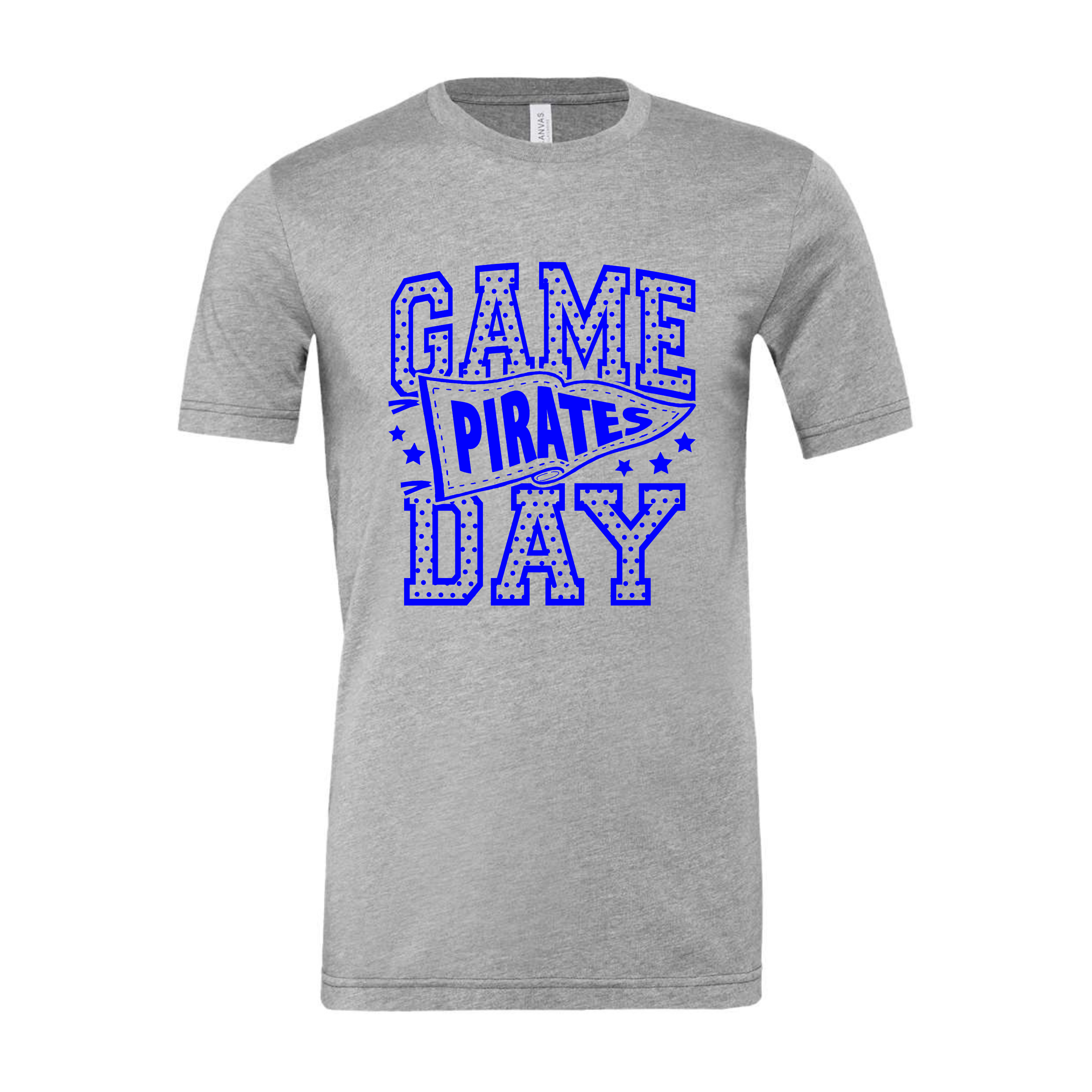 "Pirates Game Day" Adult Short Sleeve Tee