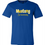 Thumbnail: "Mustang Swimming Fun Font" Adult Short Sleeve Tee