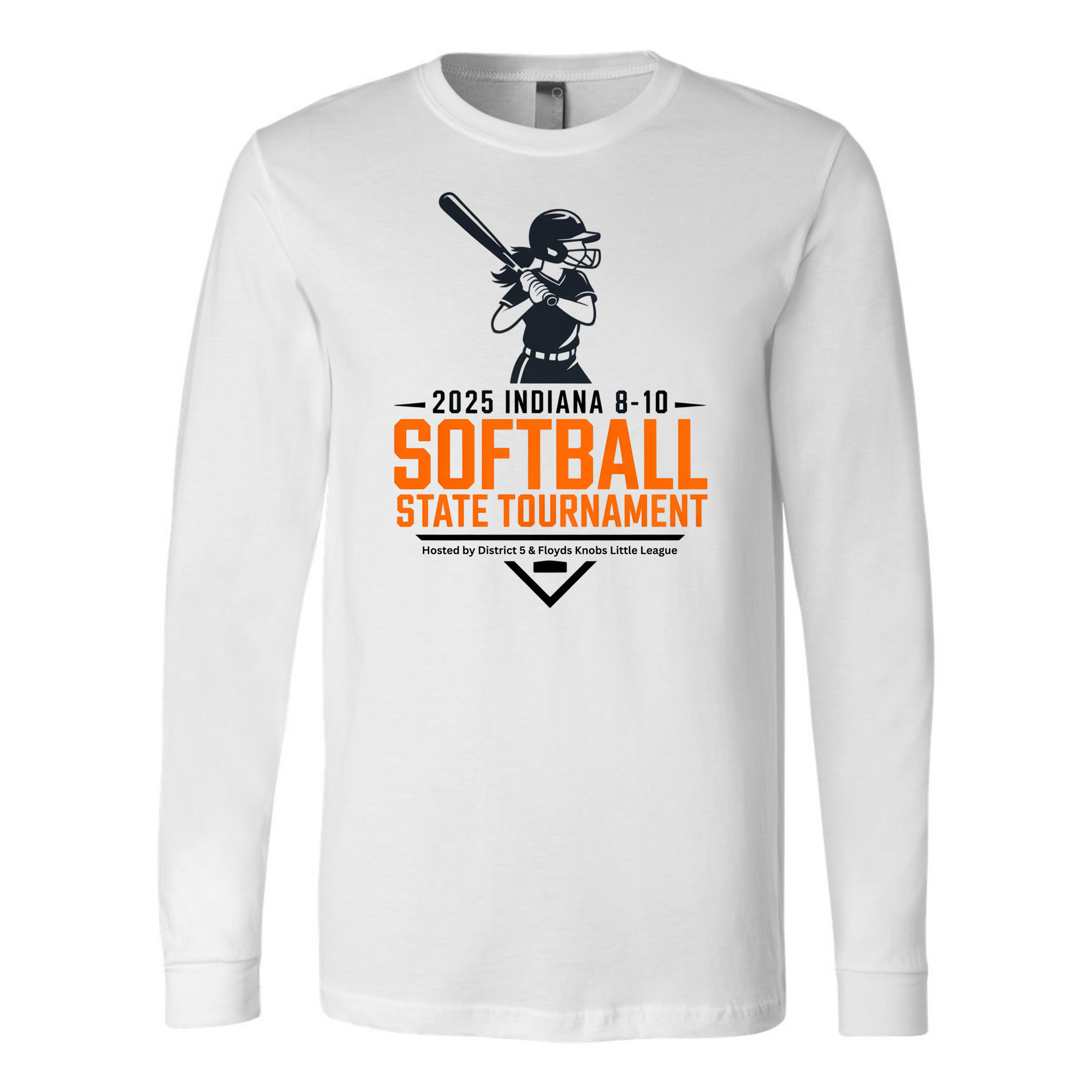"2025 Indiana 8-10 Softball State Tournament" Youth Long Sleeve T