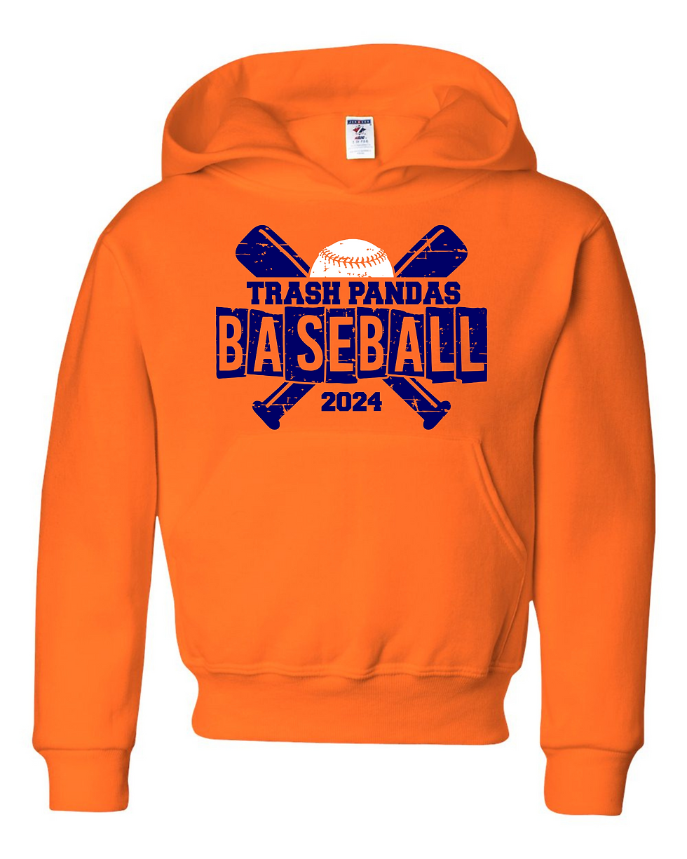 "Trash Pandas" Youth Hooded Sweatshirt