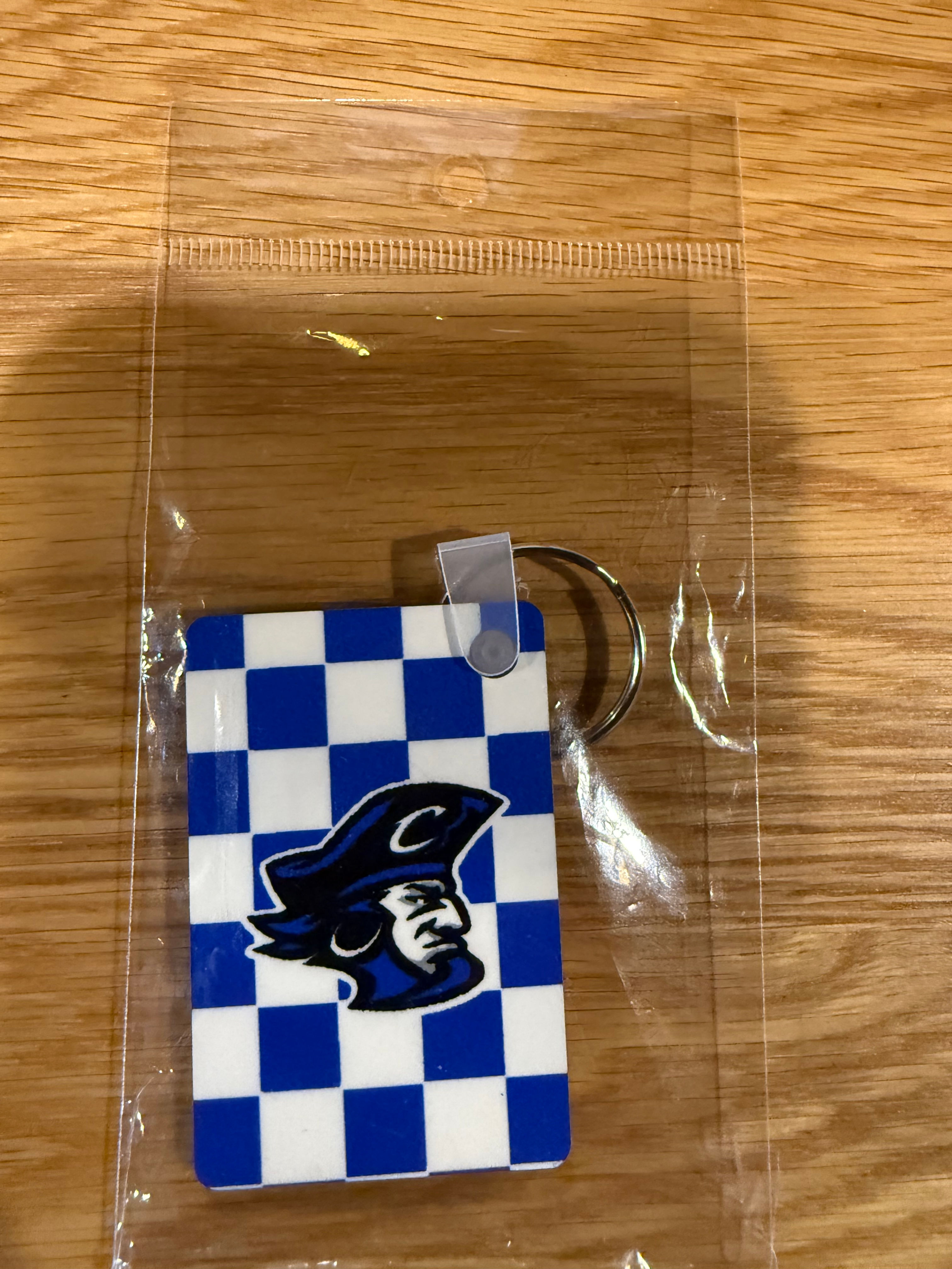 "Pirates Checkered" Keychain