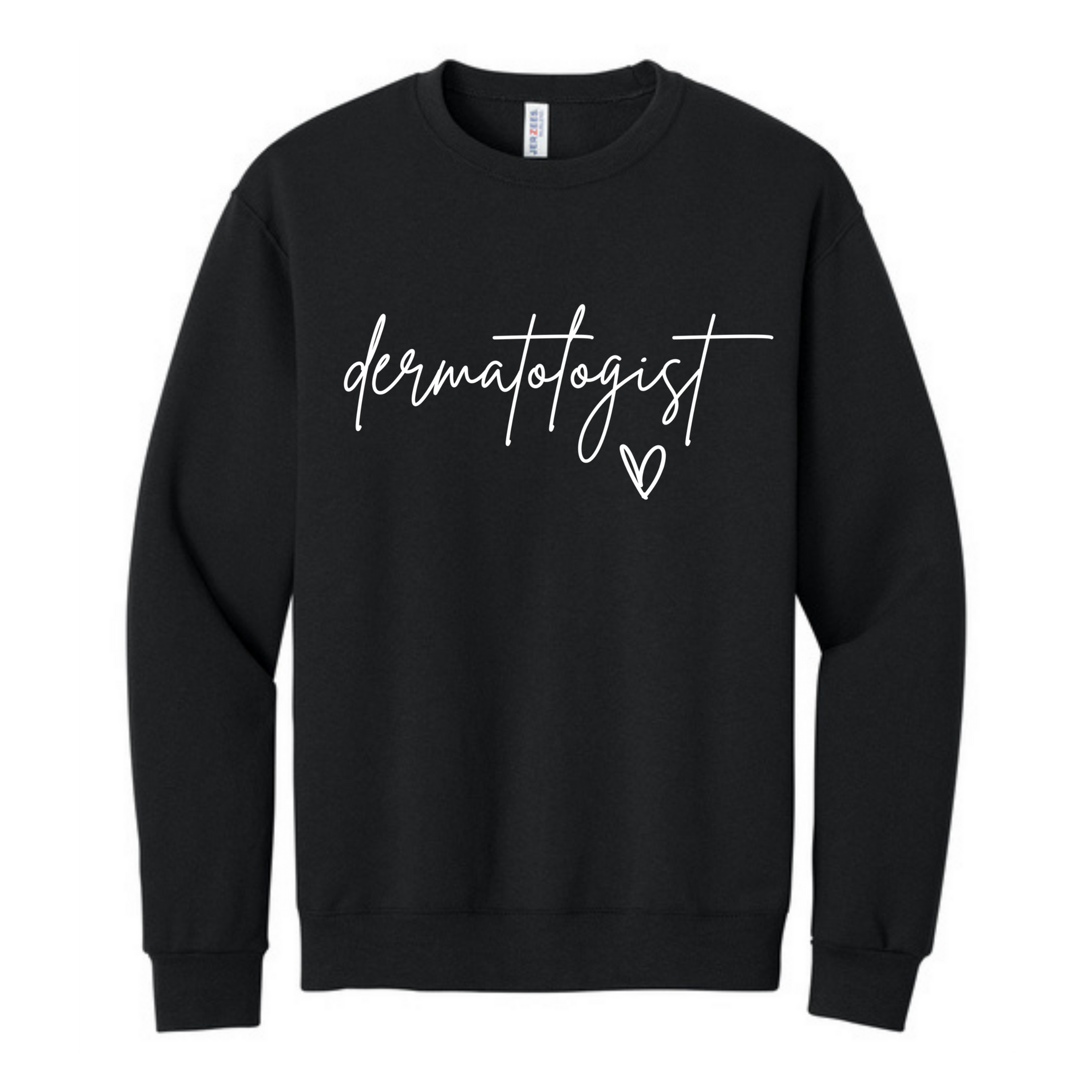 "Dermatologist Script" Adult Crewneck