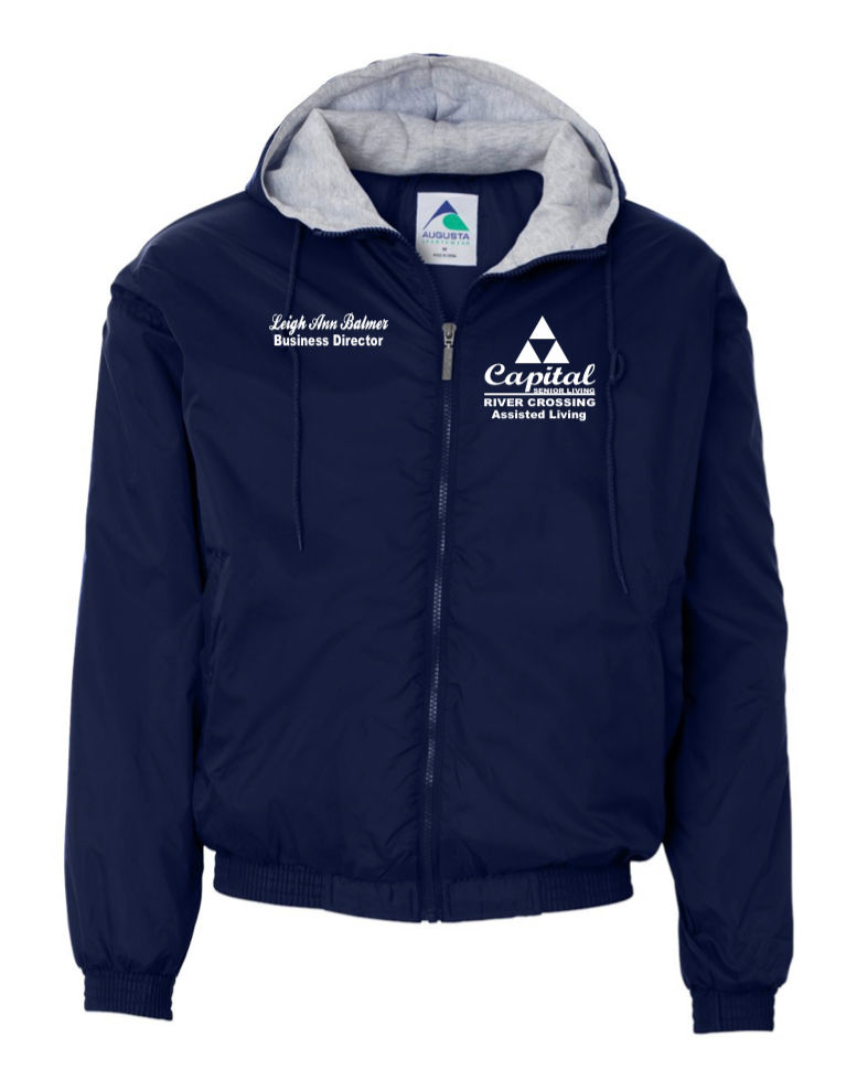 "River Crossing" Hooded Jacket