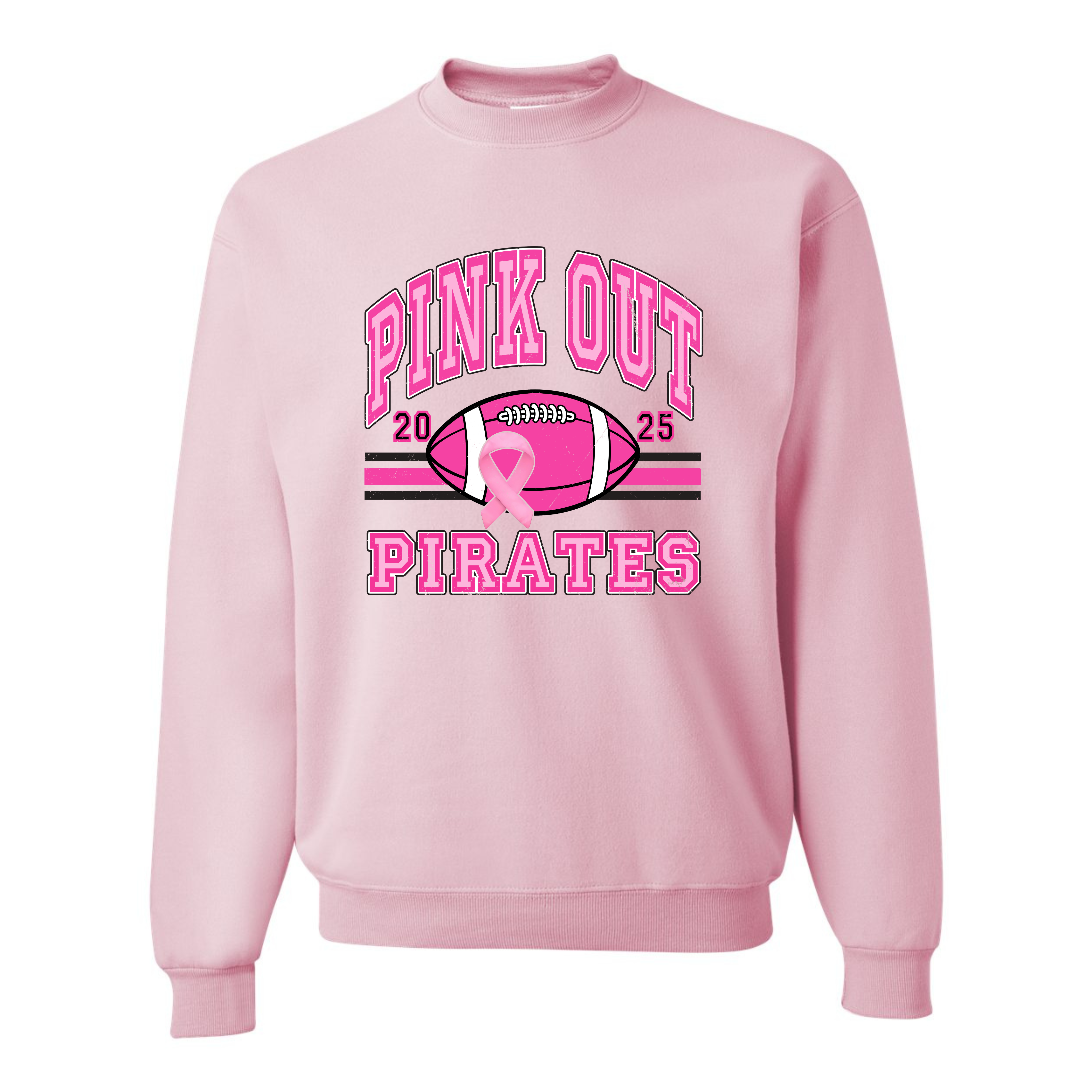 "CMS Pink Out" Youth Crewneck