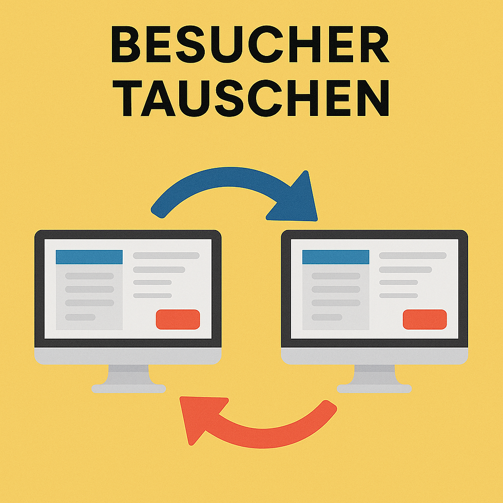 eBesucher Besuchertauch bildlich dargestellt